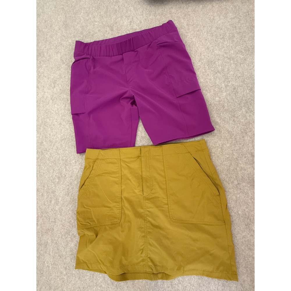 Eddie Bauer Departure Skort & Shorts Bundle Women's 14 Cargo Utility Y2K Outdoor